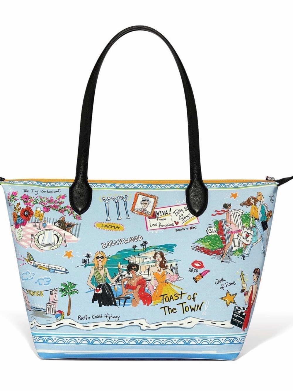 California Dreaming Large Weekend Tote by Brighton. - Picture 3 of 4